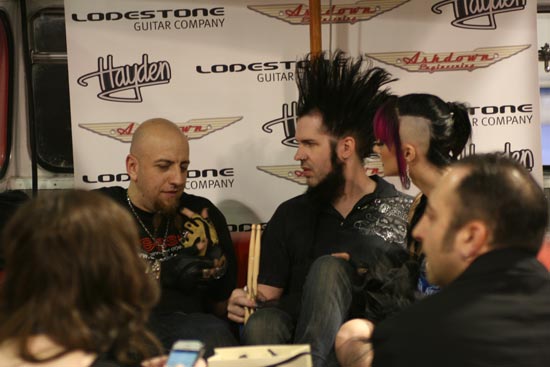 2010-01-18 The NAMM Show -   (Shavo Odadjian)