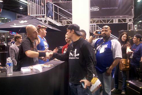   (Shavo Odadjian)  The NAMM Show 2011