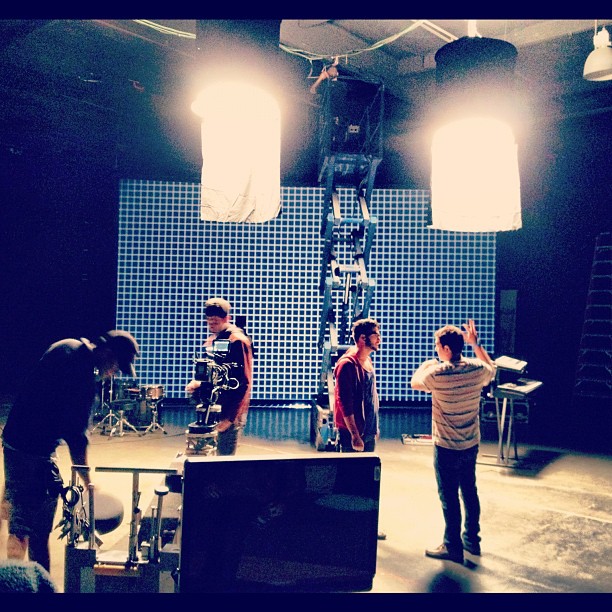 Figure It Out Video Shoot